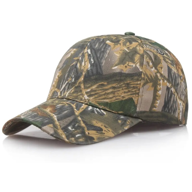 Unisex kamouflage hatt camo fiske baseball mössa solskyddsmedel snabb torkning tryckt jakt mössa