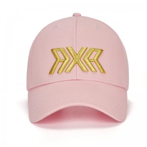 RXG LISA Märke justerbar krökt bomull som kör sport Casquette Hats Snapback Black Bas Ball Cap