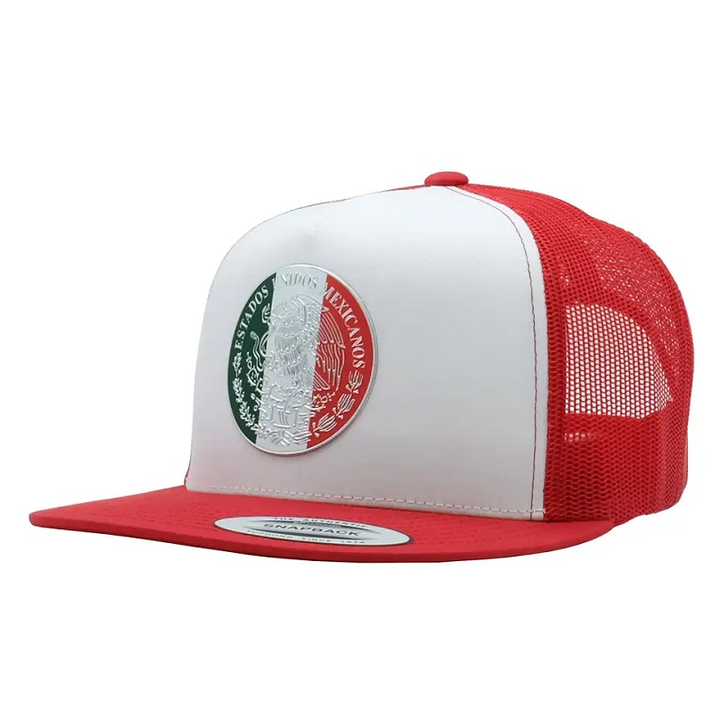 Anpassad 6 Panel Hip Hop Snapback Hat 3D broderi Logo Flat Bill Gorras Snapback Cap